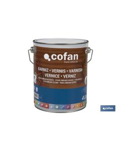 BARNIZ PARA EMBARCACIONES INCOLORO 4 L COFAN