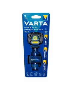 Linterna work flex motion sensor h20 varta