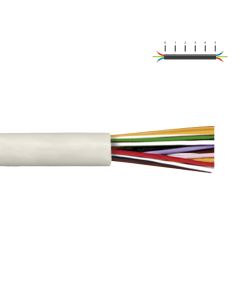 Manguera intercomunicacion 5ov 4x0.22mm b a am r euro/m