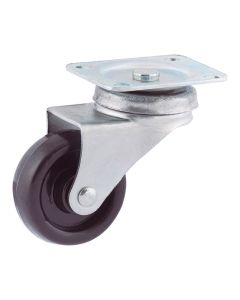 Rueda platina ø30mm (rueda) polipropileno negro cr23994 afo