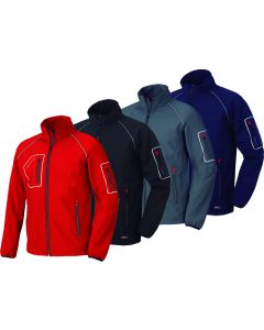 CAZADORA SOFTSHELL JUST AZUL 4515N T-S