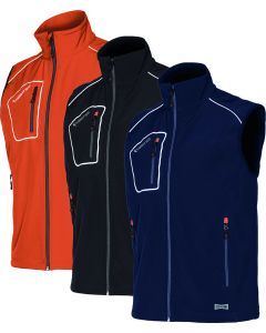 CHALECO SOFTSHELL SNAPPY ROJO 4509 T-S