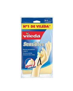 Guantes sensibles talla s 112167 vileda