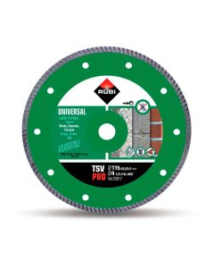 Disco diamantado tsv ø115mm pro 25917 rubi