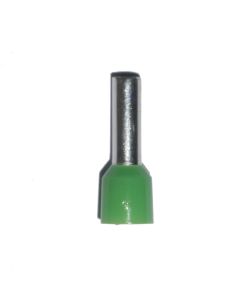 Puntera aislada 06,00 mm², verde, 100 uds