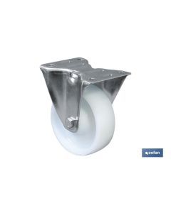 RUEDA NYLON FIJA Ø125X40MM COFAN