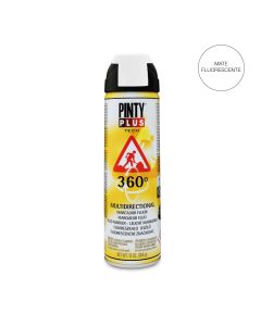 Pintura en spray pintyplus tech 650cc marcador 360° blanco t101