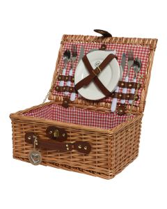 Cesta de picnic completa especial parejas 26x38x18cm 803287