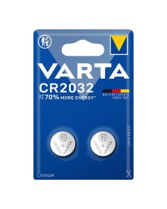 Micropila lithium cr2032 3v varta (blister 2 unid.) ø20,0x3,2mm