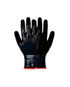 Guante nitrilo skinproof talla 9 l cofra