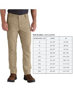 PANTALON RIGBY STRAIGHT 102821 KHAKI 36