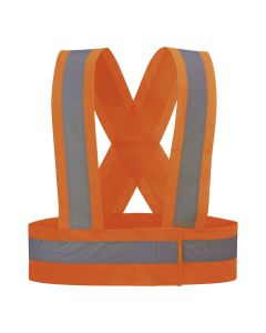 Tirantes de alta visibilidad color naranja fluor hvtora talla xl juba