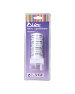 Adaptadores universales, 4 piezas, 50 x 50 x 140 mm