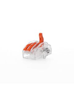 Conector empalme 3 tomas de 0,75a 2,5mm