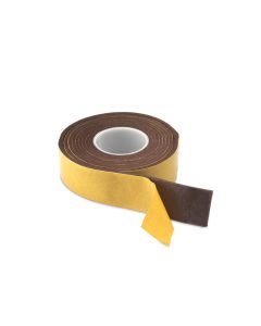 Pack 1 fieltro marron sintetico adhesivo 25x1500mm plasfix inofix