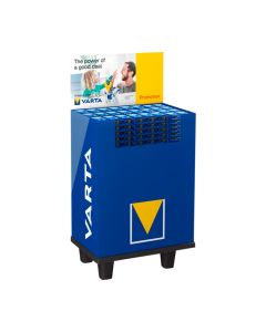 Expositor promocional 198 blisters 12 pilas (aa+aaa) longlife power varta