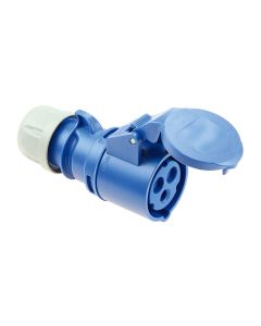 Base cetac 2 p+t azul 32a (retractilado) solera 903133a