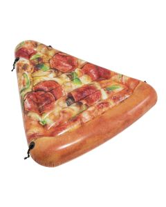 Colchoneta hinchable 175x145cm modelo porcion pizza. intex