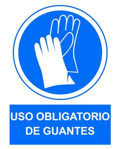 SEÑAL OBLIGATORIA USO GUANTES SO802