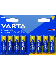 PILA ALC.4906-LR-06 AA BLISTER(6+2)VARTA