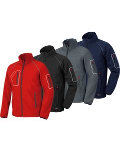 CAZADORA SOFTSHELL JUST AZUL 4515NB T-S