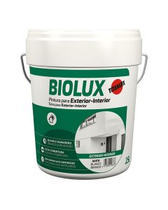 Pintura plastica interior-exterior mate biolux 4l titan a62000804