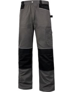 PANTALON WF1052 GRIS OSCURO/NEGRO T-XXL