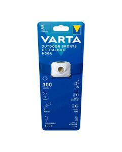 Linterna frontal ultralight h30r blanca varta