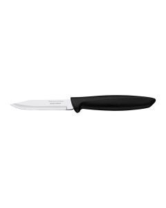 Cuchillo para legumbres y frutas 3" plenus negro 7,62cm tramontina