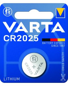 PILA BOTON LITIO CR2025 3V VARTA