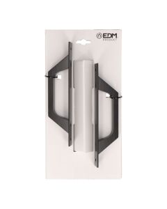 Blister de asas placa recta 6804 aluminio negro edm