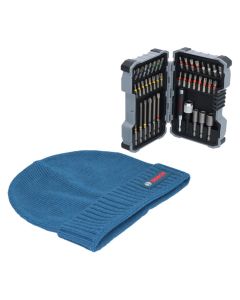 S.of. estuche con 43 piezas para atornillar + gorro bosch de regalo 0615997658 bosch