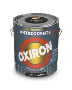 Esmalte sintético metálico antioxidante oxiron pavonado negro 4l titan 5809045