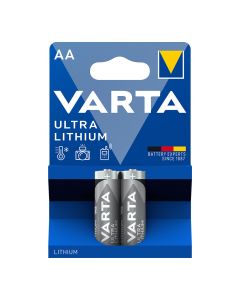 Pila varta ultra lithium aa - lr06 (blister 2 unid.) ø14,5x50,5mm