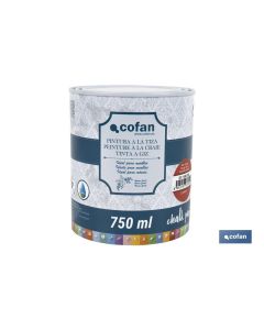 PINTURA A LA TIZA, CHALK PAINT, ROJO CEREZA 750 ML COFAN