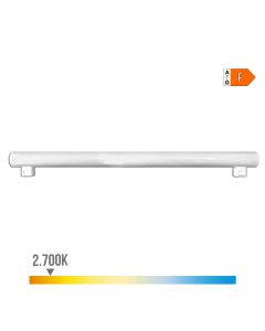 Linestra led 2 casquillos s14s 9w 810lm 2700k luz calida 500x30x47mm edm