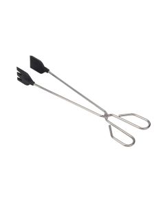 Pinzas de cocina con pala de nylon/inoxidable. 35cm