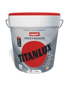 Pintura vinílica lavable export blanco decoración 4l titanlux f31110004