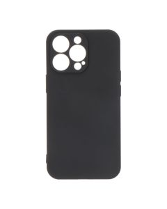 Carcasa negra de plástico soft touch para iphone 13 pro