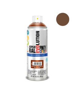 Pintura en spray pintyplus evolution water-based 520cc ral 8011 pardo nuez