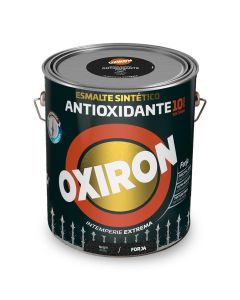 Esmalte sintético metálico antioxidante oxiron forja negro 750ml titan 5809031