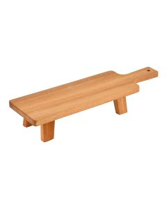 Tabla de servir de madera acacia natur sg medidas sg-4486 san ignacio