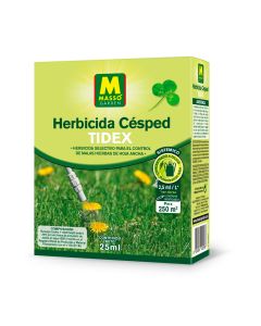 Garden herbicida para césped 25ml 231662 masso