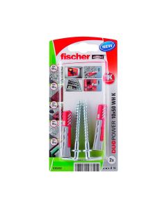 Blister 2 tacos+alcayatas duopower ø10x50mm 535002 fischer