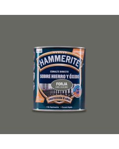 Hammerite esmalte metalico gris oscuro forja 0.750l 5093211