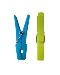 Bolsa 50 pinzas plástico 75mm solaris colores varios