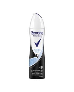 Desodorante rexona spray 200ml invisible pure