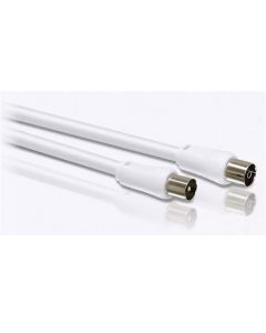 Cable de antena tv coaxial tipo pal 1,5m swv2516w/10 philips