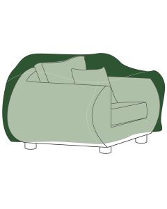 Funda de protección cubre sillón 130x90x70cm 240g/m²