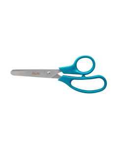 Blister con tijeras escolares basic 13,3cm milan